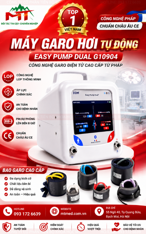 Máy garo hơi tự động ngôn ngữ tiếng việt