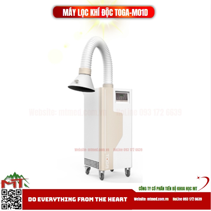 máy lọc khí độc toga-m01d hàn quốc