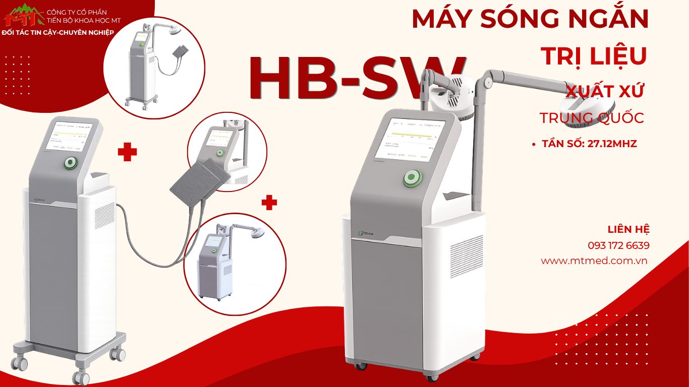 máy sóng ngắn trị liệu hb-sw