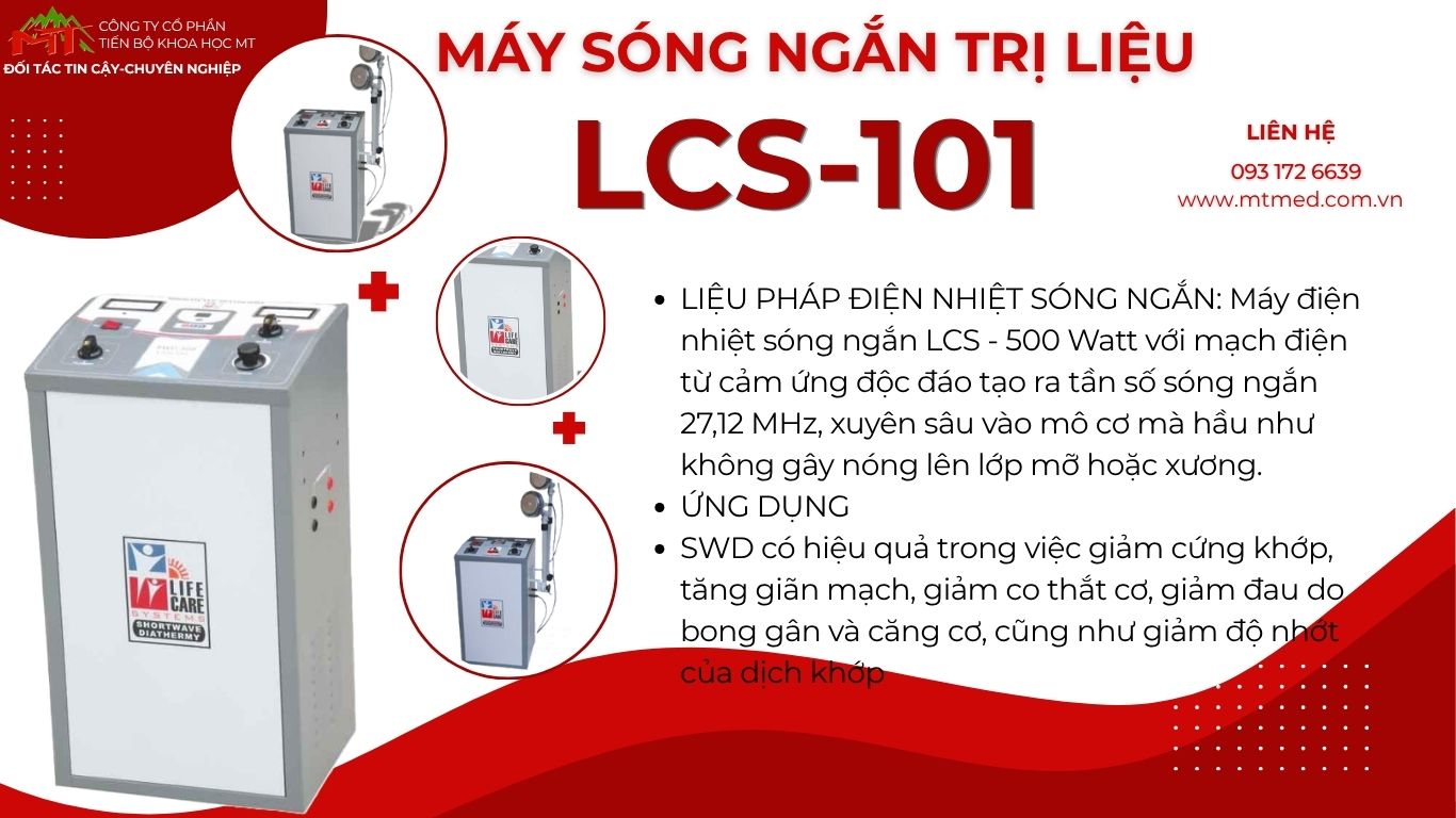 máy sóng ngắn trị liệu model lcs-101