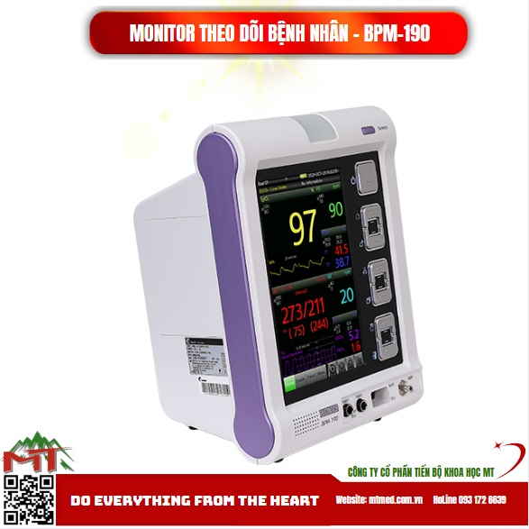 máy theo dõi bệnh nhân bpm-190