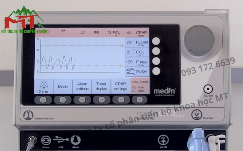 máy thở ncpap kết hợp hfnc