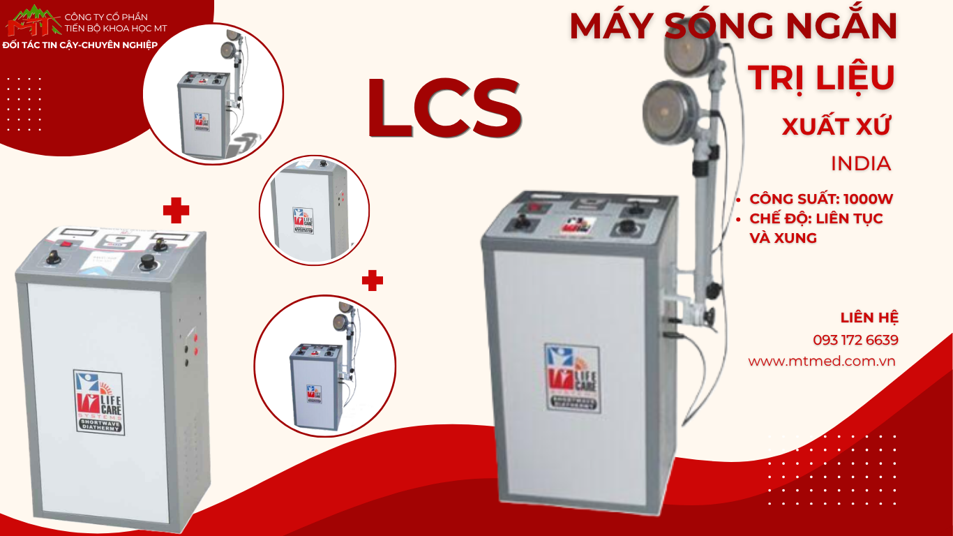 máy trị liệu sóng ngắn LCS
