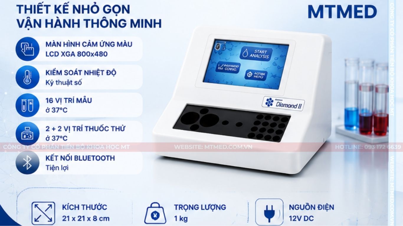 máy xét nghiệm đông máu bán tự động giá rẻ