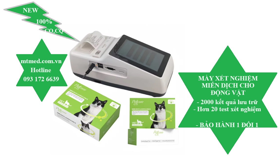 máy xét nghiệm miễn dịch huỳnh quang cho động vật