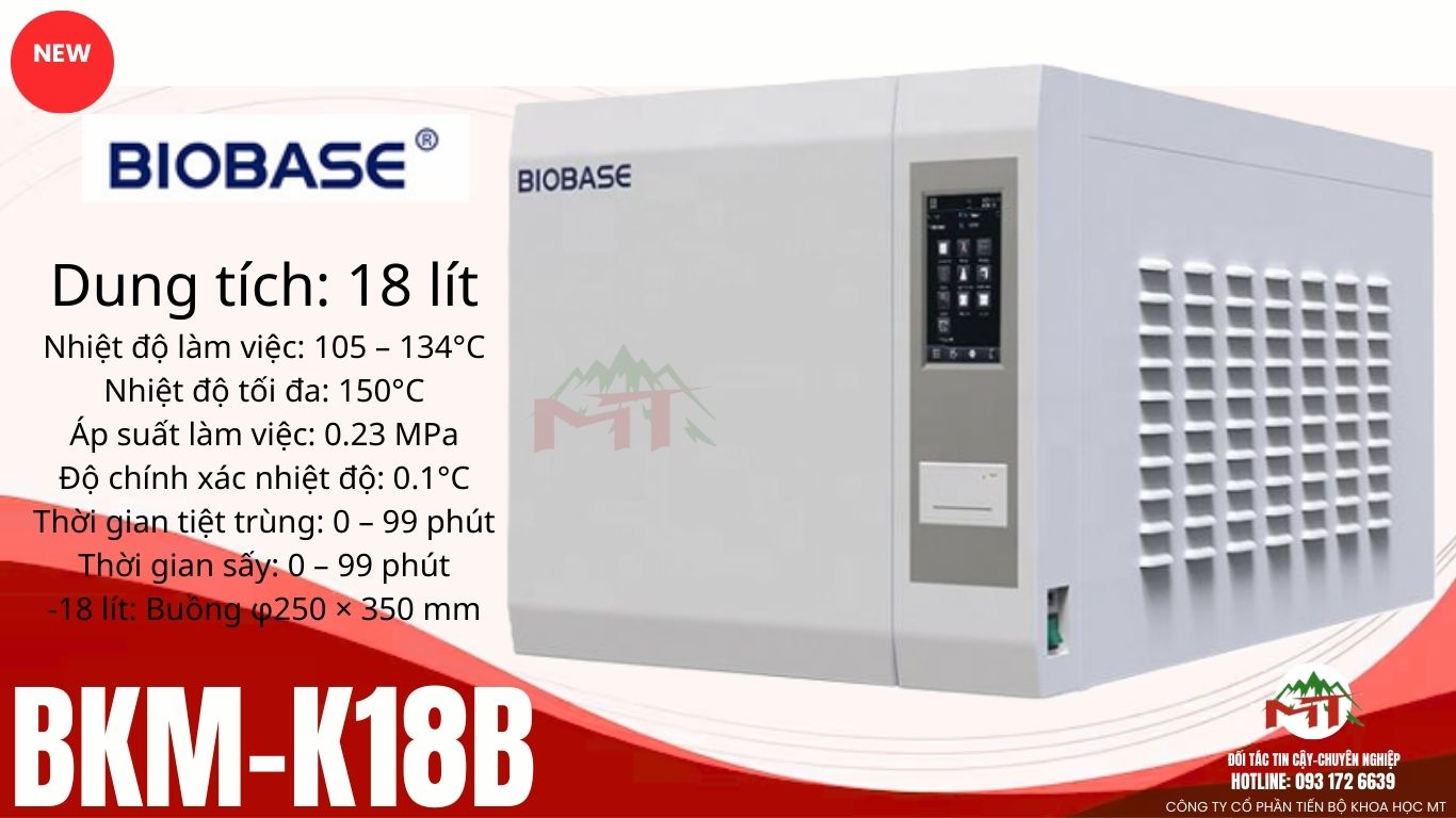 Nồi hấp tiệt trùng 18 lít BKM-K18B