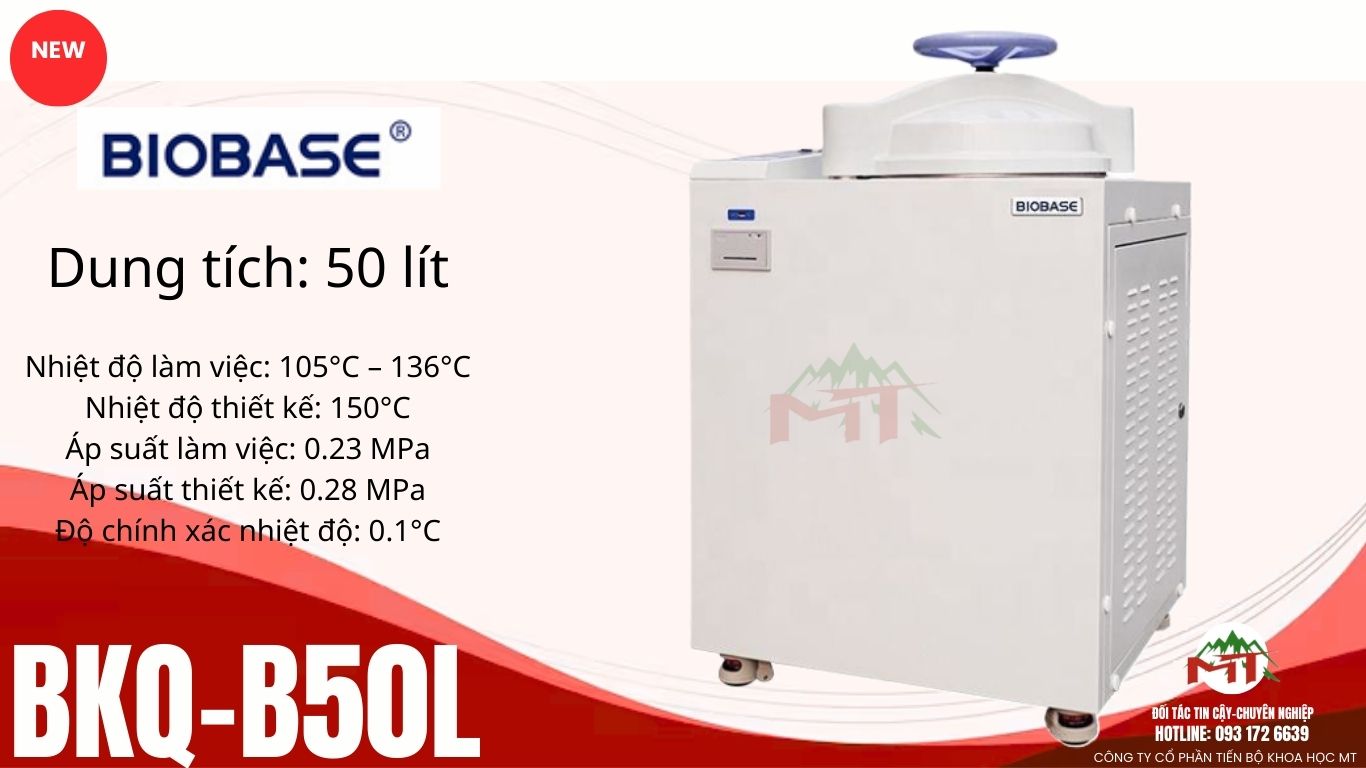 nồi hấp tiệt trùng bkq-b50l