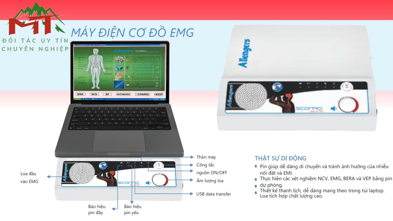 phần mềm máy điện cơ đồ emg scorpio