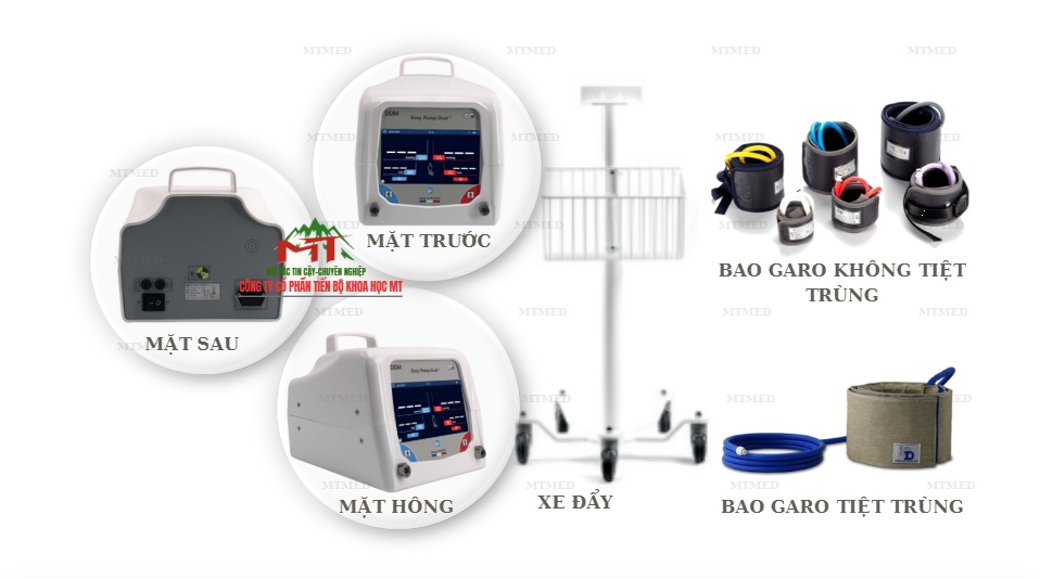 phụ kiện của máy garo hơi tự động