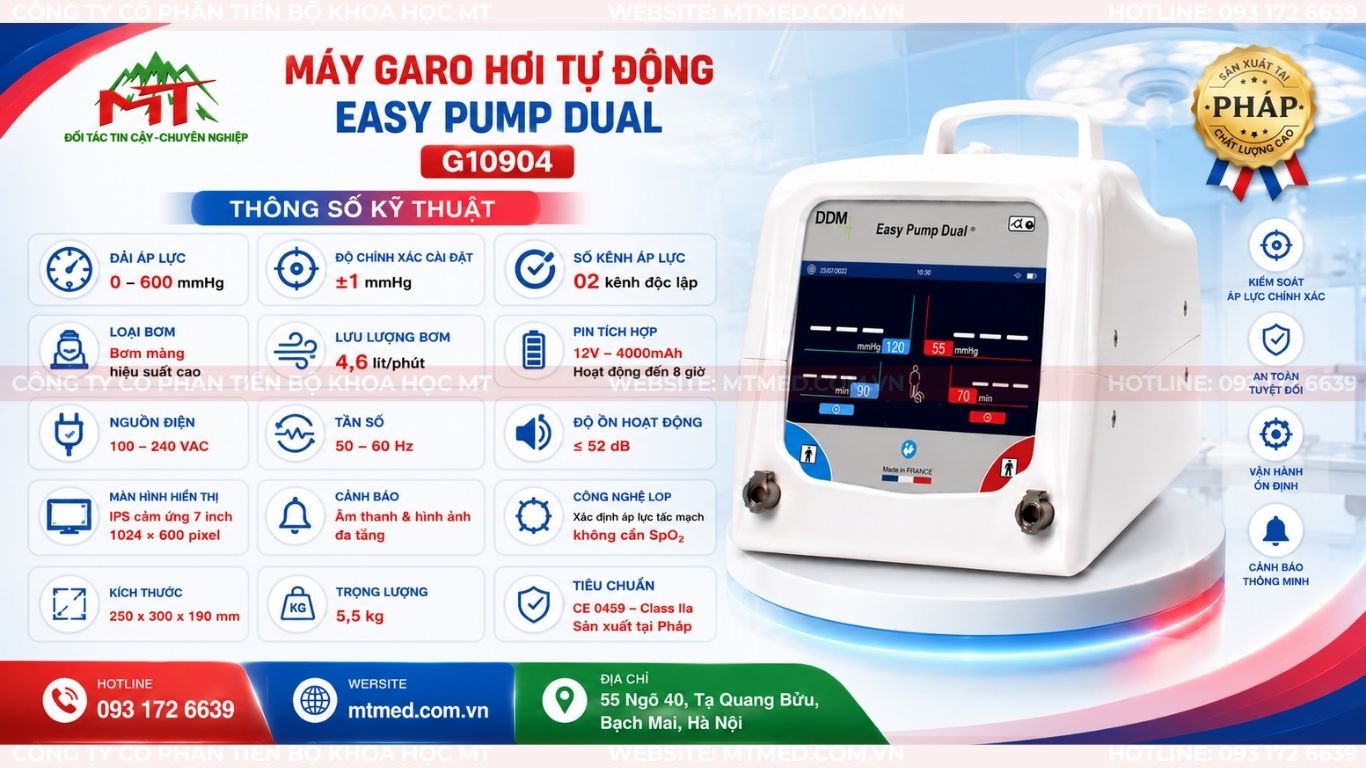Thông số kỹ thuật của máy garo hơi tự động g10904