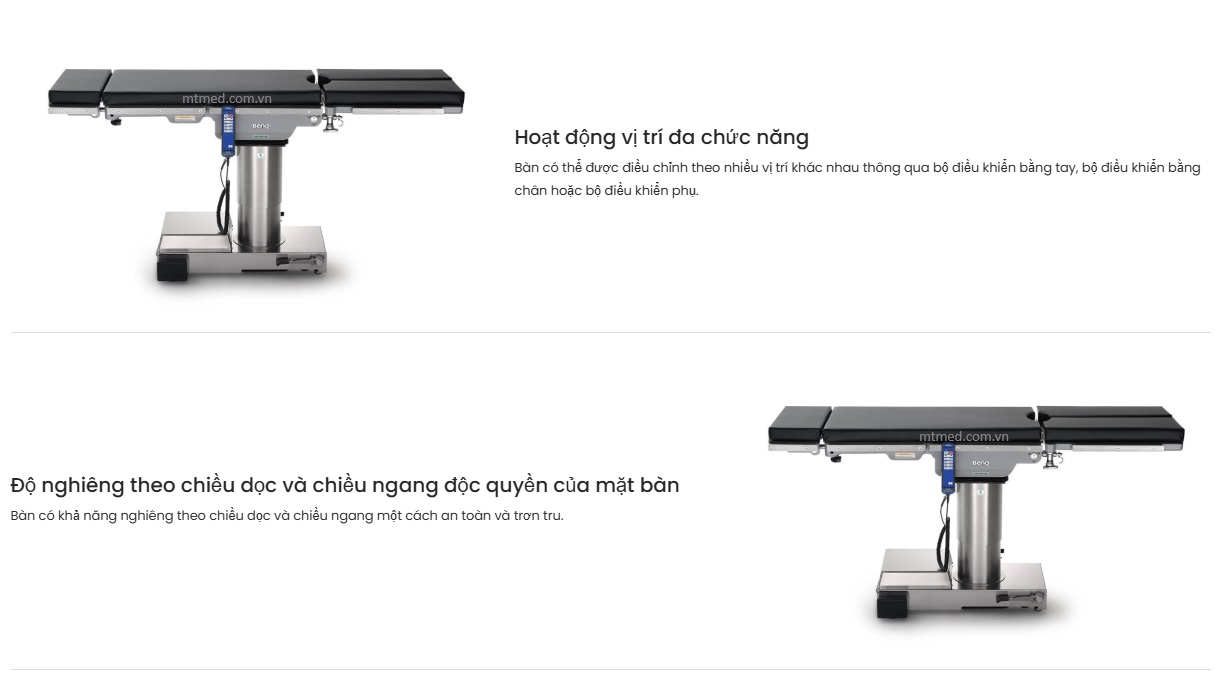 tính năng 1 bàn mổ 0t 5600