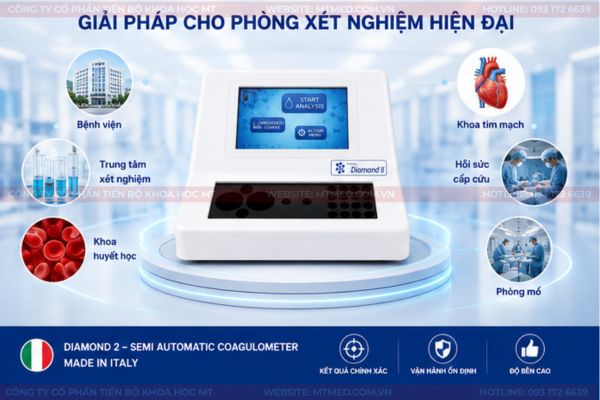 ứng dụng của máy xét nghiệm đông máu diamond 2