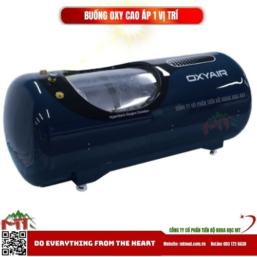 Buồng oxy cao áp 1 người- Nhập khẩu chính hãng