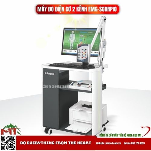 Máy đo điện cơ 2 kênh EMG Scorpio – MT nhập khẩu chính hãng