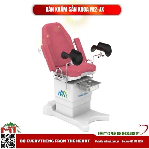 Bàn khám sản phụ khoa điều khiển điện M2-JX