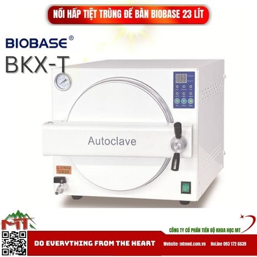 Nồi hấp tiệt trùng để bàn 18, 23 lít – BKX-T BIOBASE