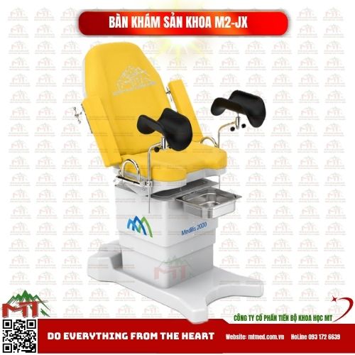 Bàn khám sản phụ khoa điều khiển điện M2-JX