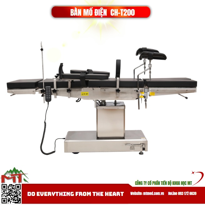 Bàn mổ đa năng điều khiển điện CH-T200