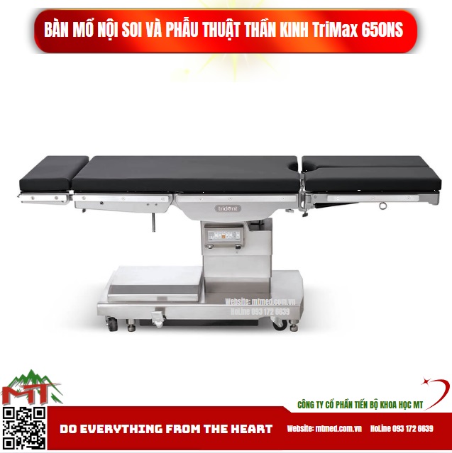 Bàn mổ nội soi và phẫu thuật thần kinh TriMax 650NS