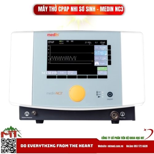 Máy thở nCPAP nhi sơ sinh Medin-NC3