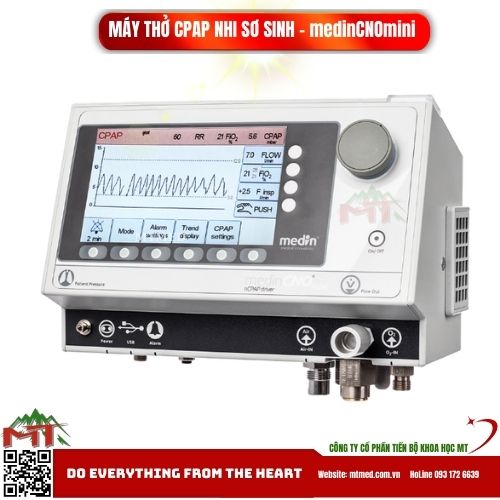 Máy thở nCPAP nhi sơ sinh medinCNOmini