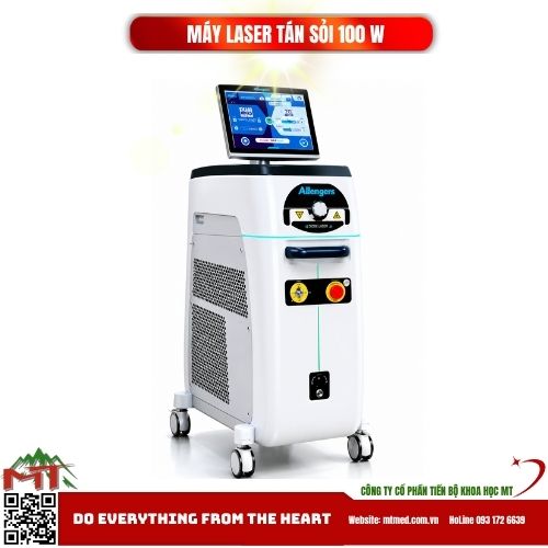 Máy laser tán sỏi 100w