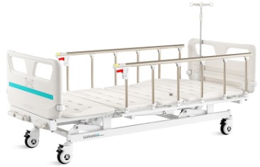 Giường bệnh nhân 3 tay quay V3K