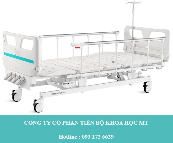 Giường bệnh nhân 4 tay quay chất lượng cao - mtmed