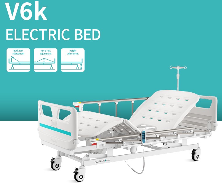 Giường bệnh viện điện 3 động cơ V6K Saikang