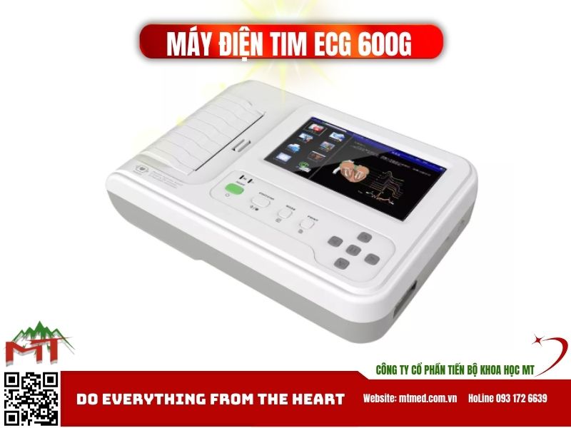 Máy điện tim 6 kênh ECG 600G