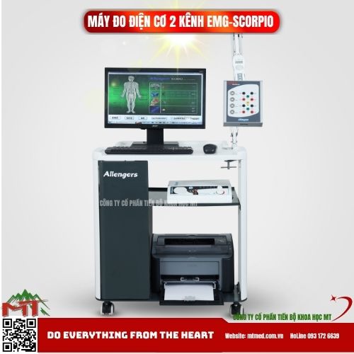 Máy đo điện cơ 2 kênh EMG Scorpio – MT nhập khẩu chính hãng