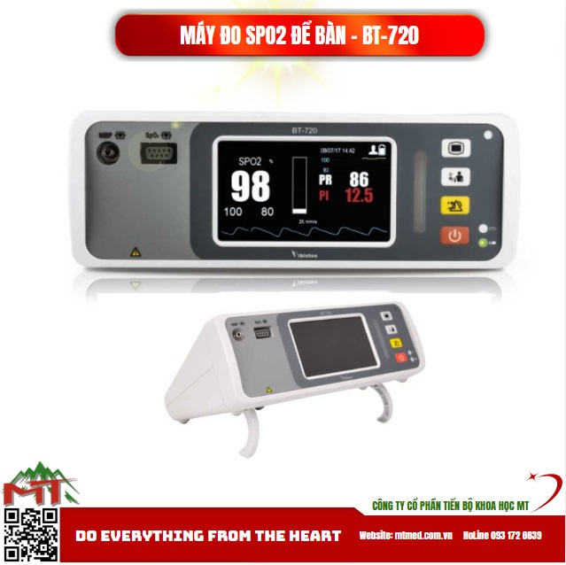 Máy đo spo2 model BT-720 Hàn Quốc