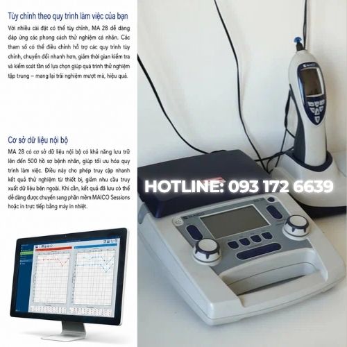 Máy đo thính lực MA28- Xuất xứ Đức