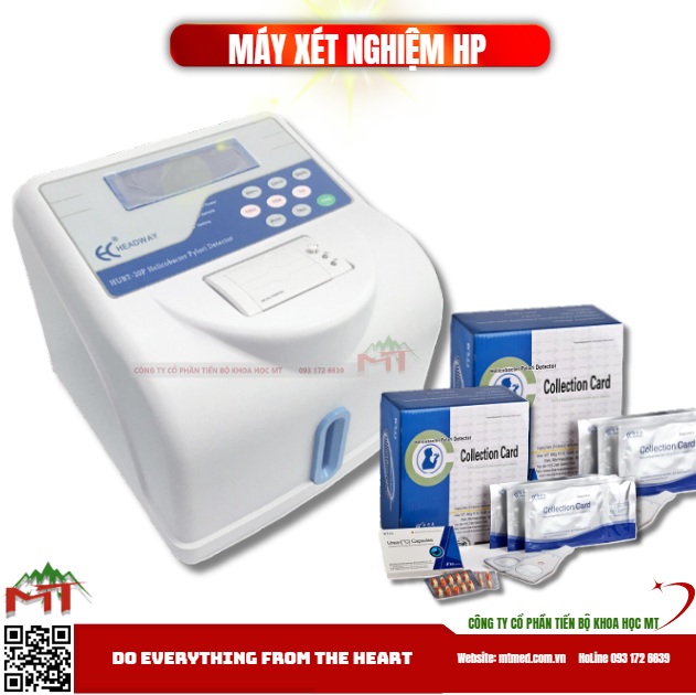 Máy Xét Nghiệm Chẩn đoán vi khuẩn Helicobacter Pylori HUBT-20P