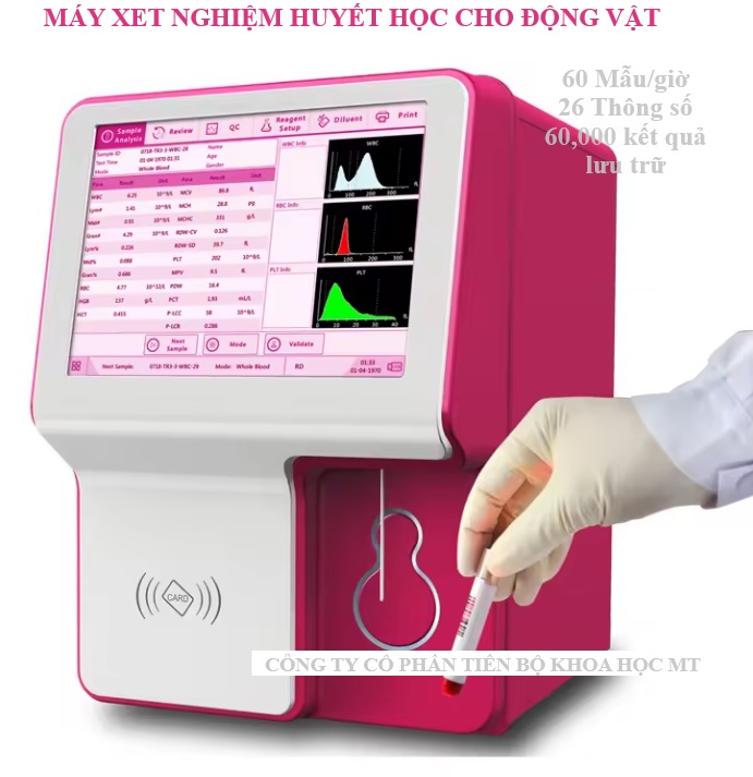 Máy xét nghiệm huyết học cho động vật