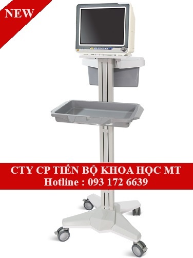 Xe đẩy monitor, điện tim