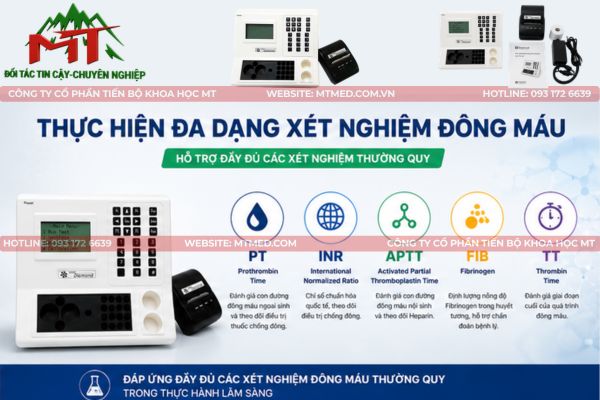 Máy Xét Nghiệm Đông Máu Diamond – Italia