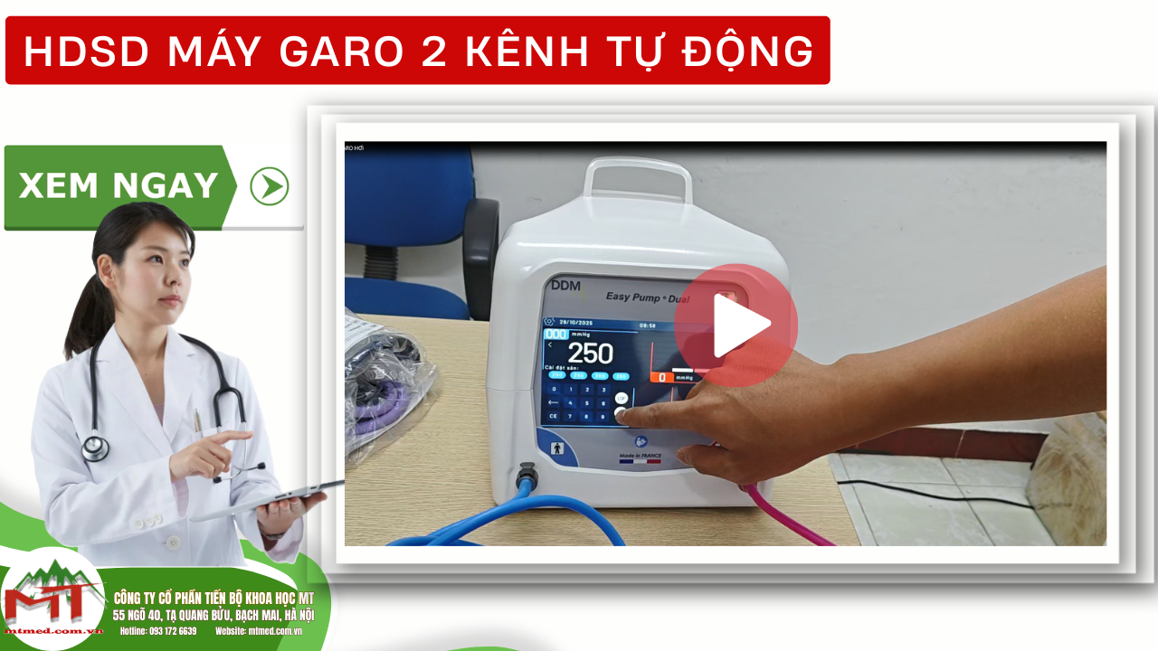 Video HDSD Máy garo hơi tự động