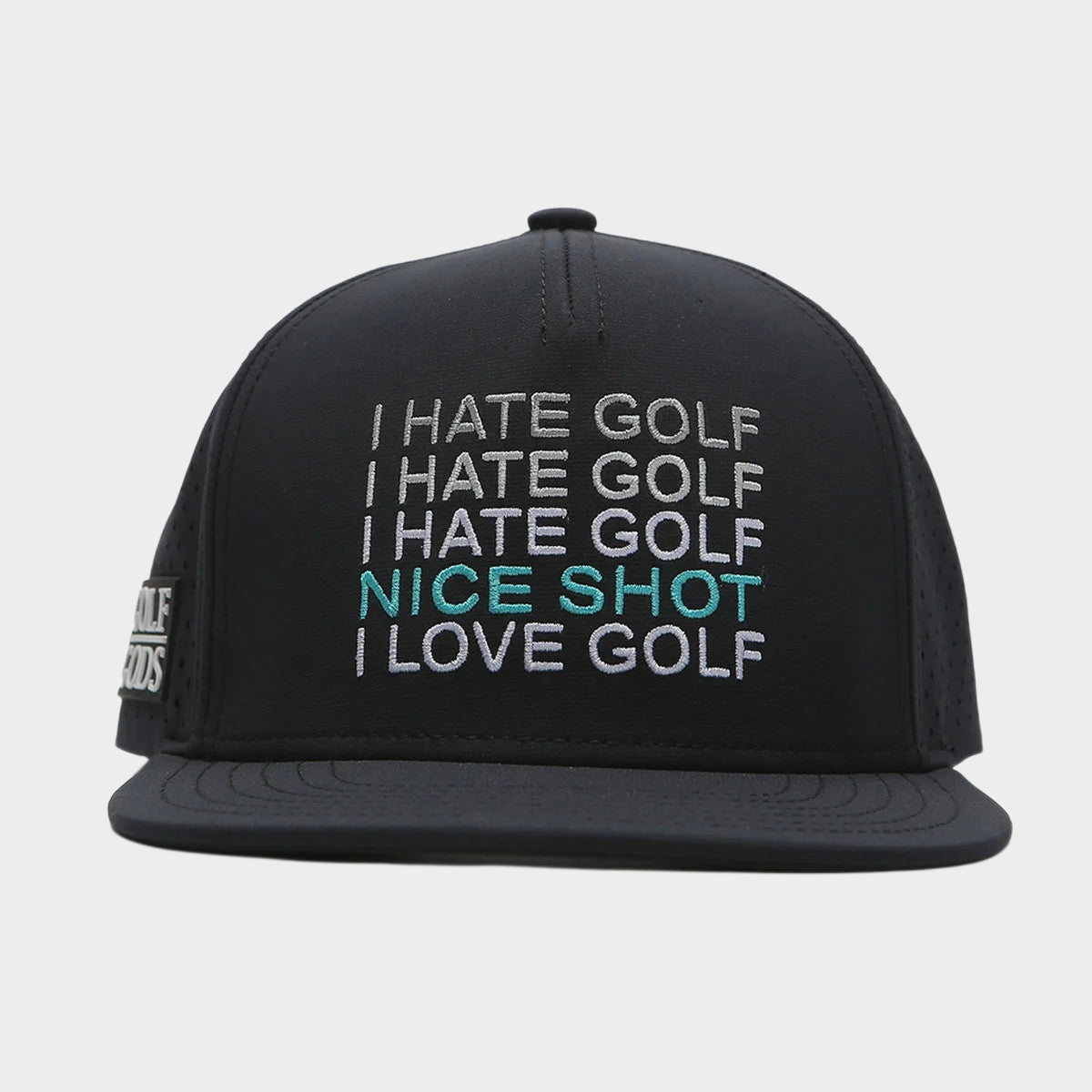 NÓN TOUR PRO I HATE GOLF SNAPBACK (FLAT BRIM)