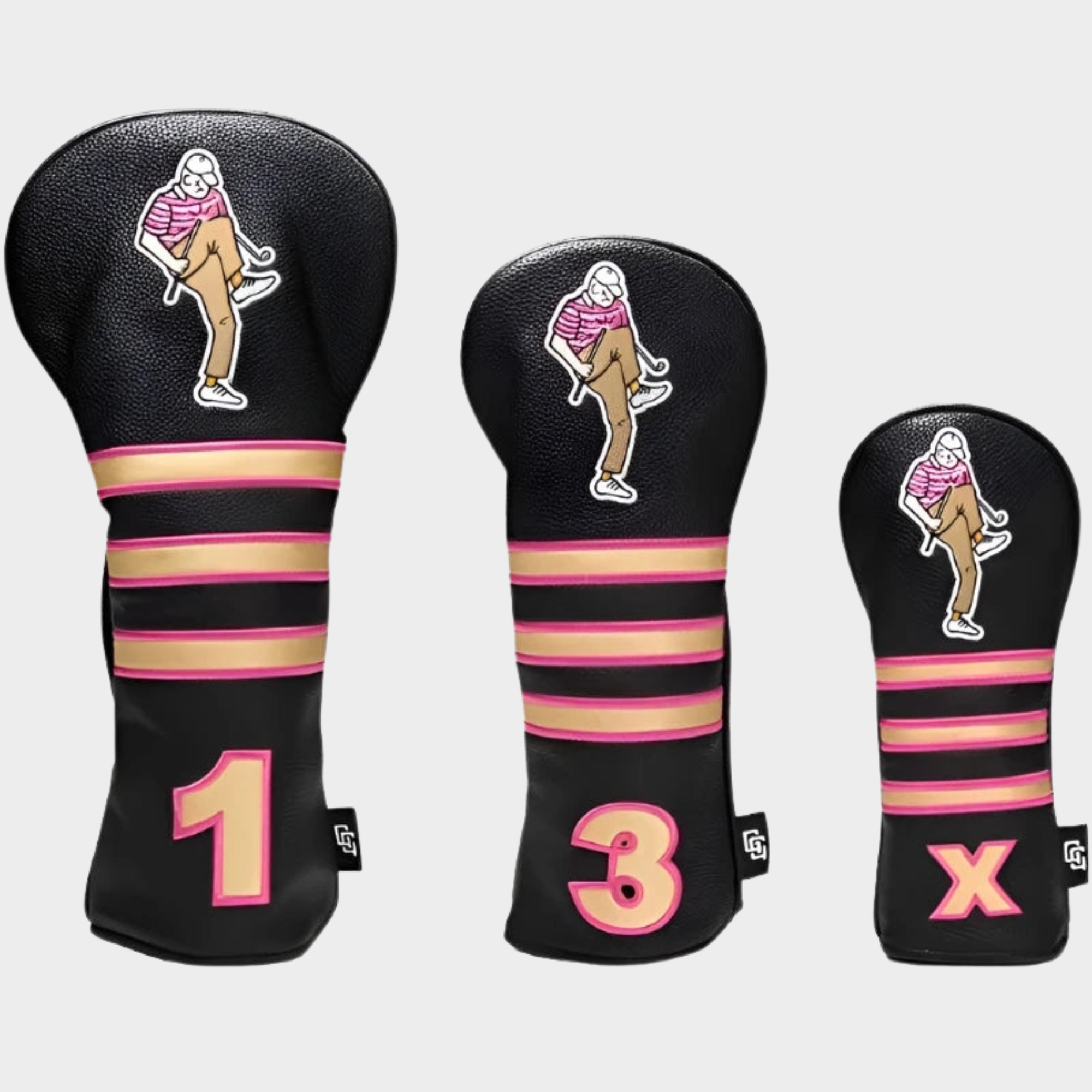 COMBO BỌC ĐẦU GẬY ANGRY GOLFER