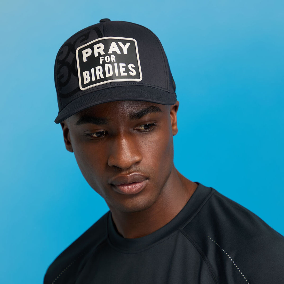 NÓN PRAY FOR BIRDIES PATCH PERFORATED DELTA