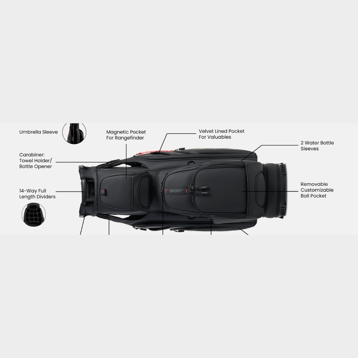 TÚI GẬY GT-14 MAVERICK BAG
