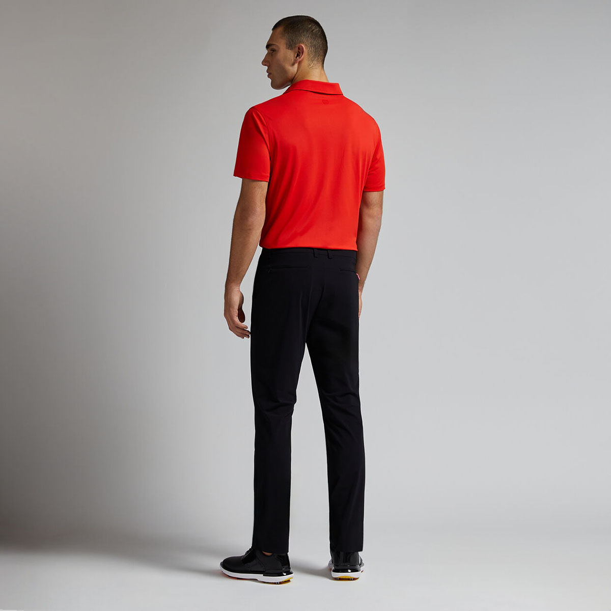 ÁO POLO RIB GUSSET TECH PIQUÉ MODERN SPREAD COLLAR | Gtrendy - Thời ...