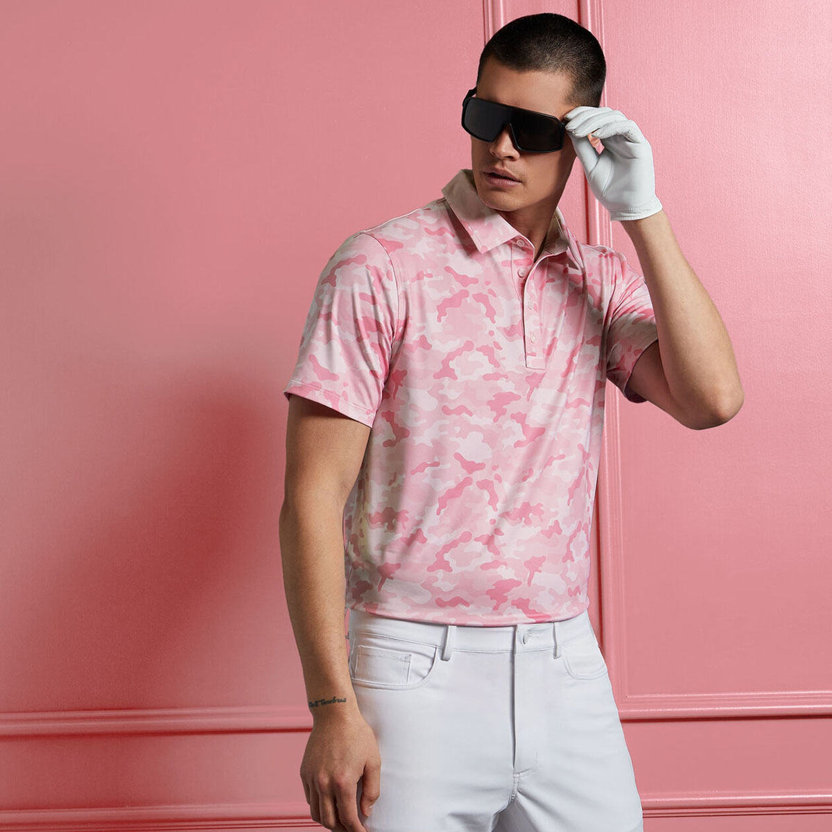 ÁO POLO MAPPED CAMO TECH JERSEY