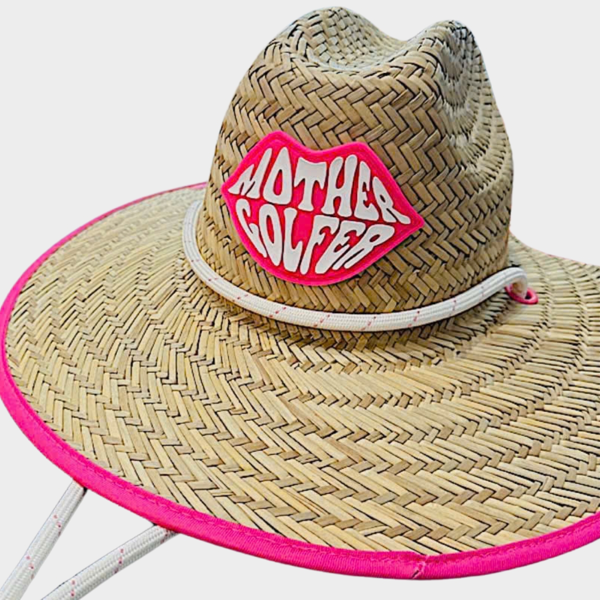 NÓN MOTHER GOLFER STRAW