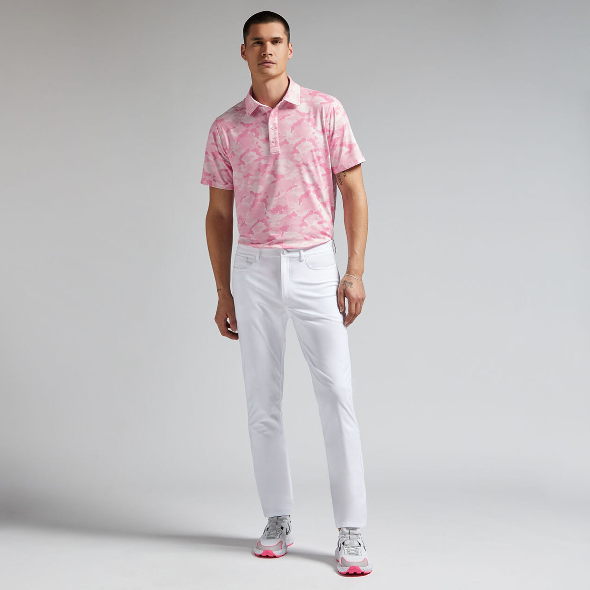 ÁO POLO MAPPED CAMO TECH JERSEY