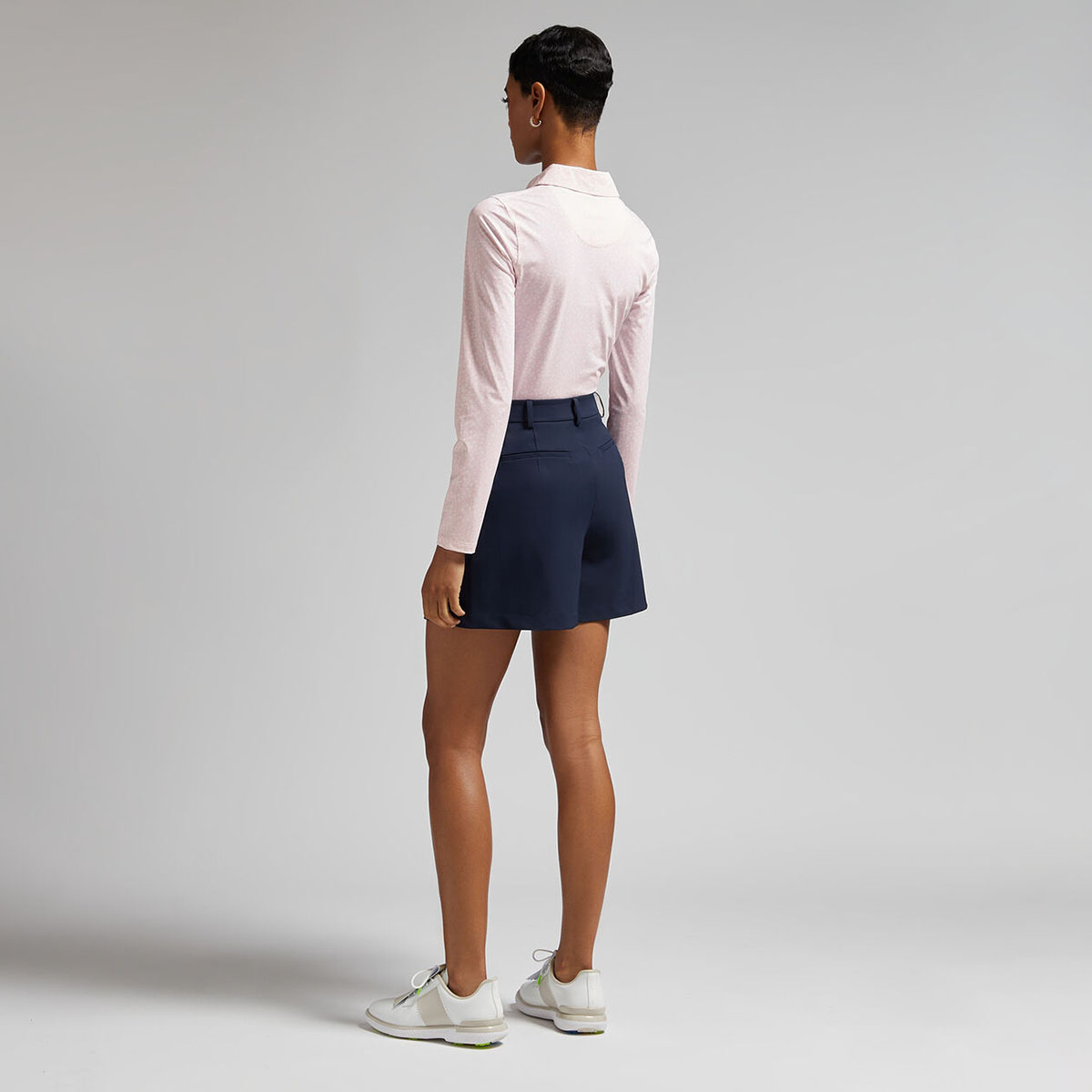 ÁO POLO GARDEN SILKY TECH NYLON LONG SLEEVE