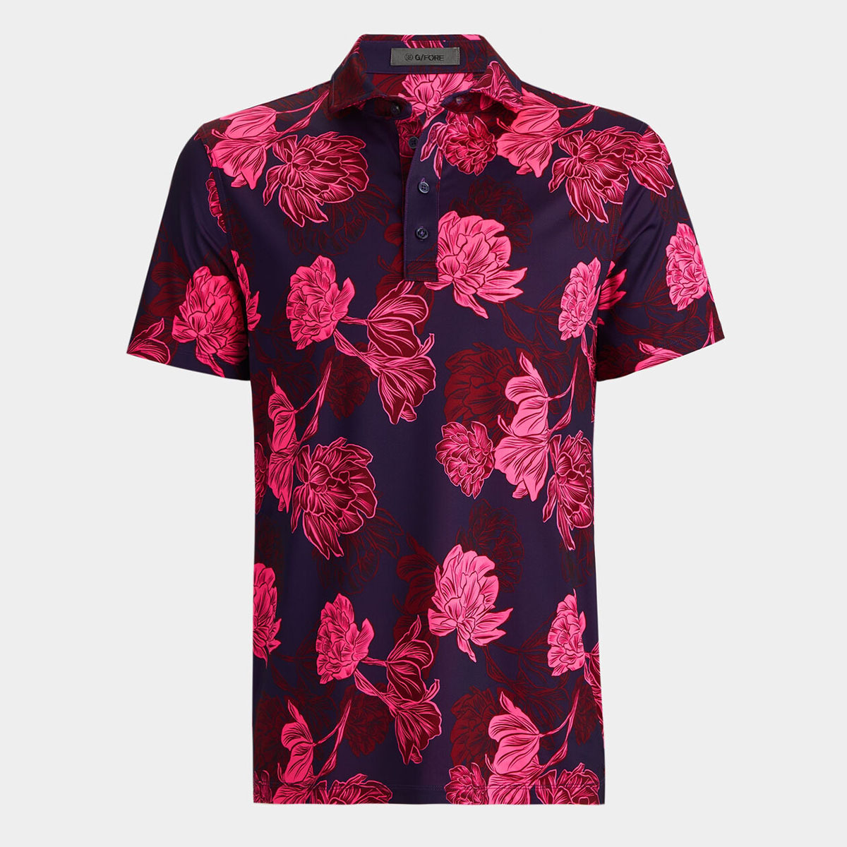 ÁO POLO STAMPED FLORAL TECH JERSEY