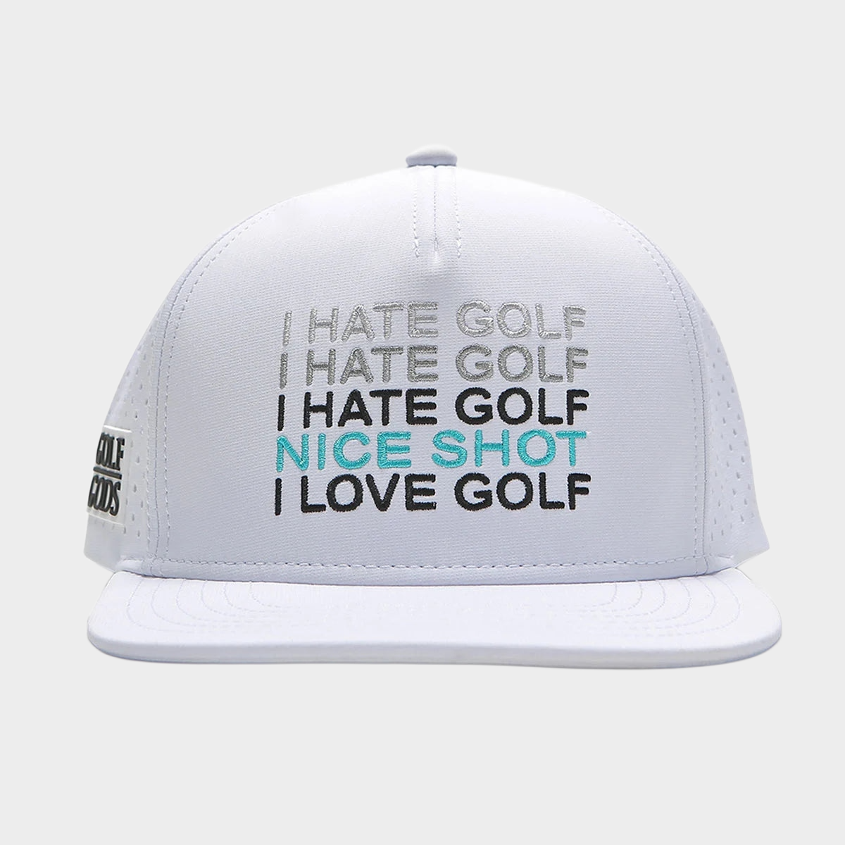 NÓN TOUR PRO I HATE GOLF SNAPBACK (FLAT BRIM)
