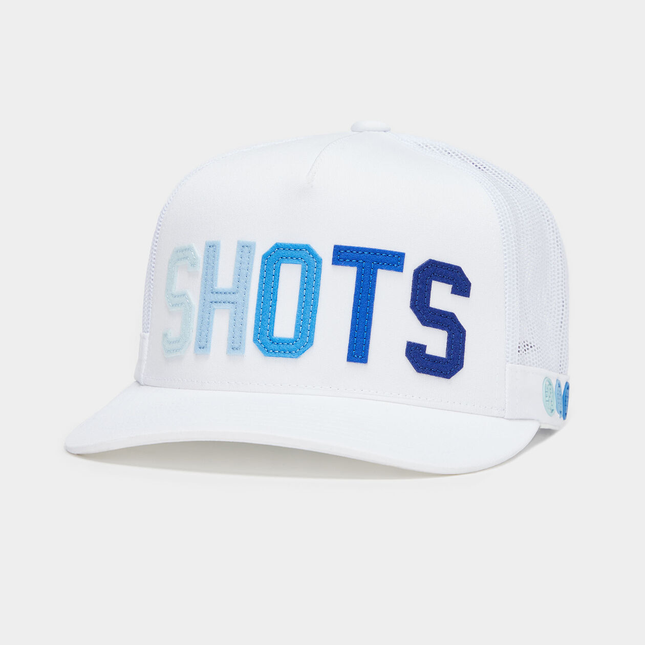 NÓN SHOTS TIPPED BRIM INTERLOCK KNIT TRUCKER